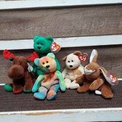 Beanie Babies - Lot Of Mixed Retired + tag errors Thumbnail
