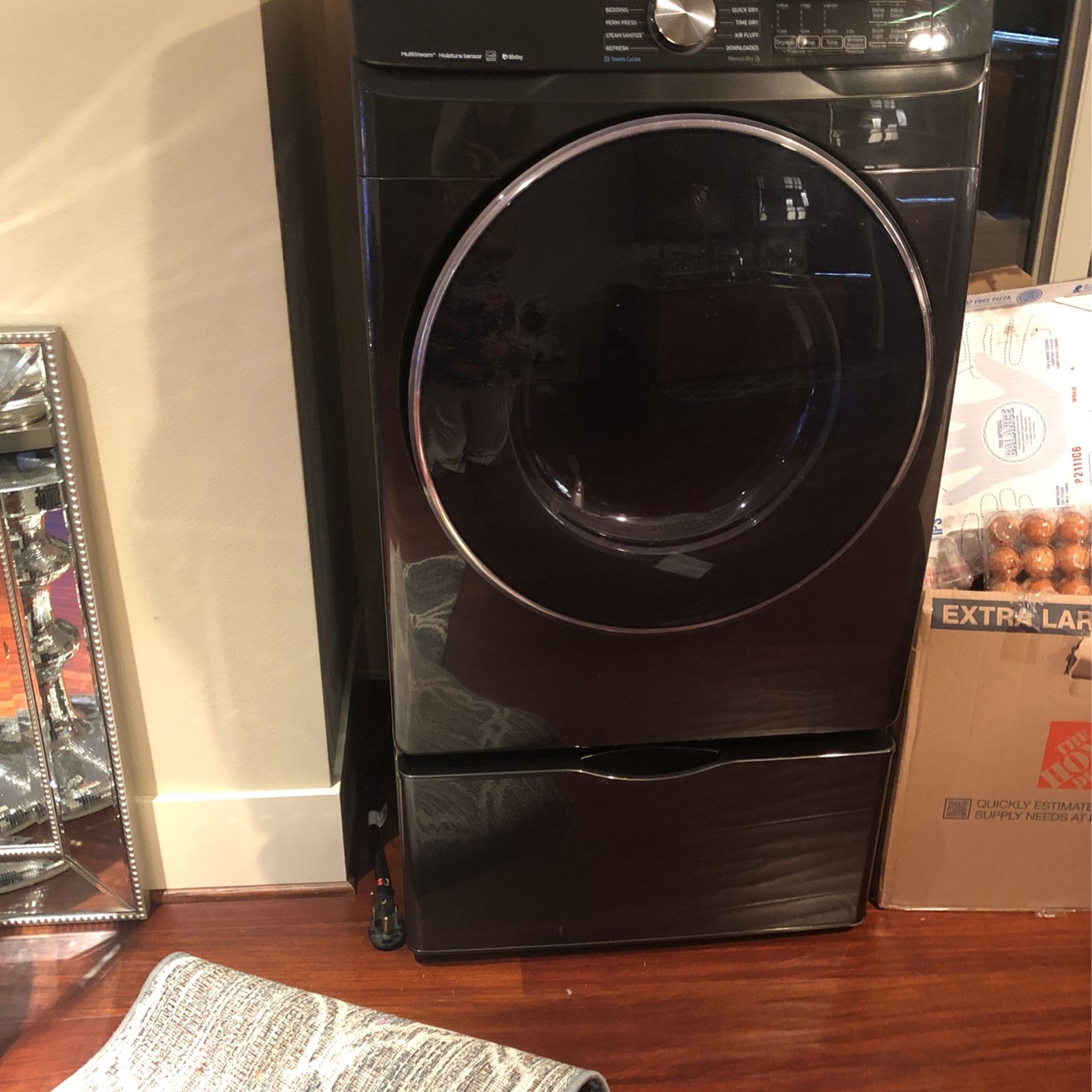 New Samsung washer and dryer
