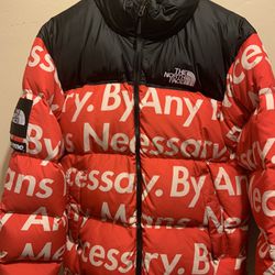 Supreme X North Face “By Any Means” Nuptse Jacket  Thumbnail