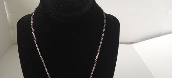 Women's Steel Chain Necklace  Thumbnail