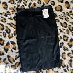 Brand New Fo-leather Pencil Skirt Thumbnail
