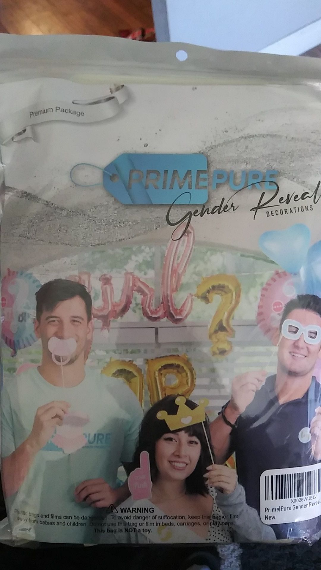 GENDER REVEAL PARTY DECOR