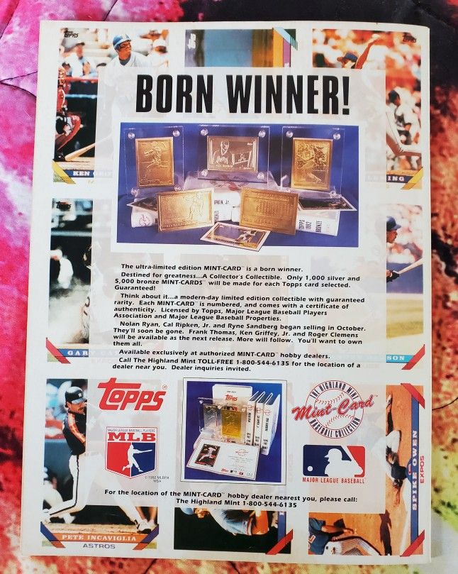 Baseball Cards Plus April 93