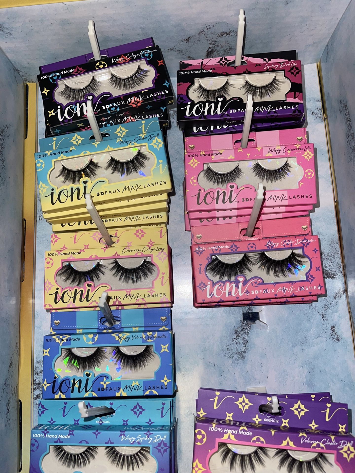 Ioni Lashes $2.50 Each