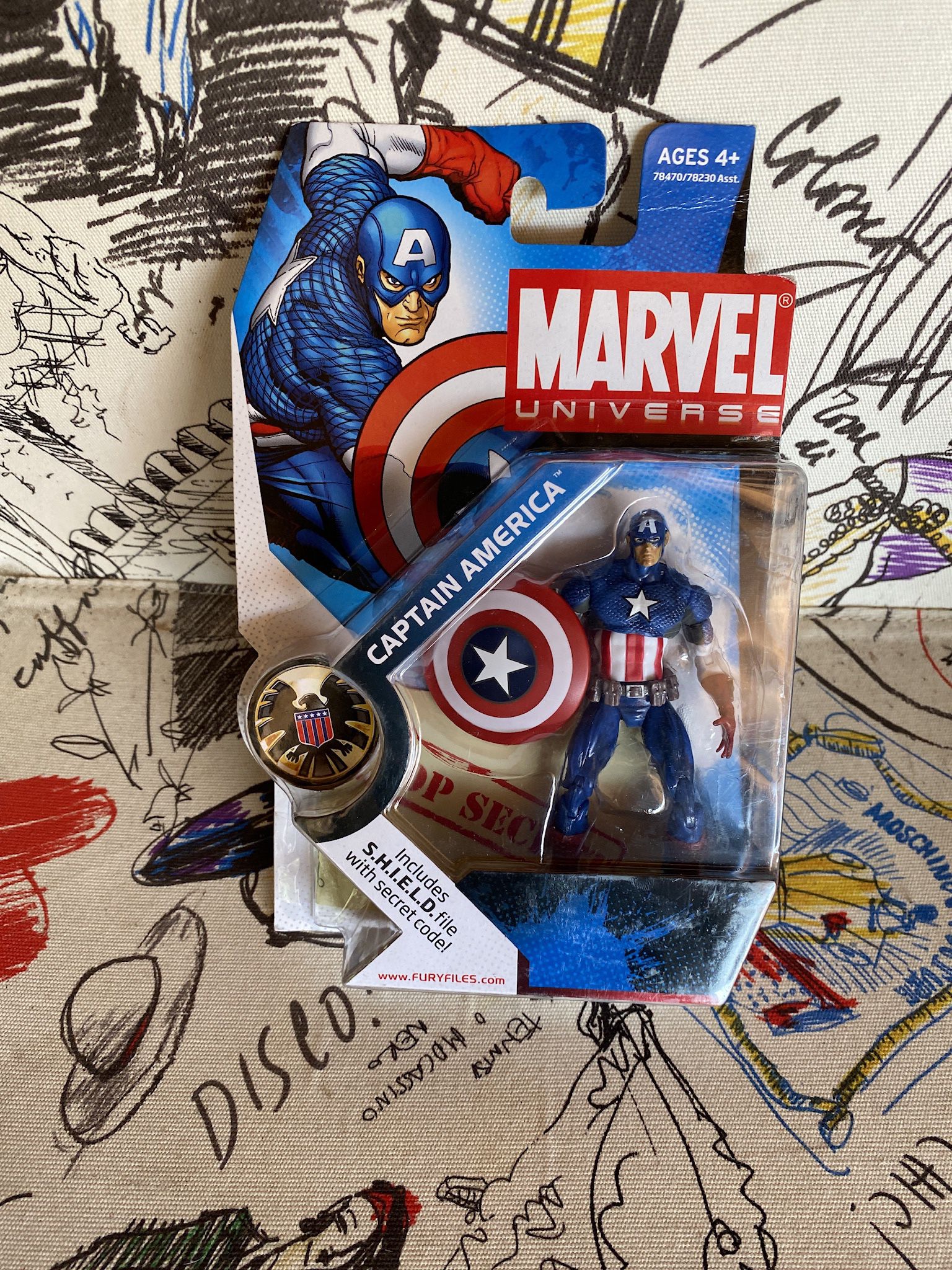 2008 & 2009 Captain America Action Figures Collectibles Toys