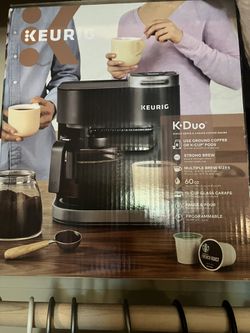 Keurig K-Duo Single Serve K Pod And carafe Coffee Maker. Thumbnail