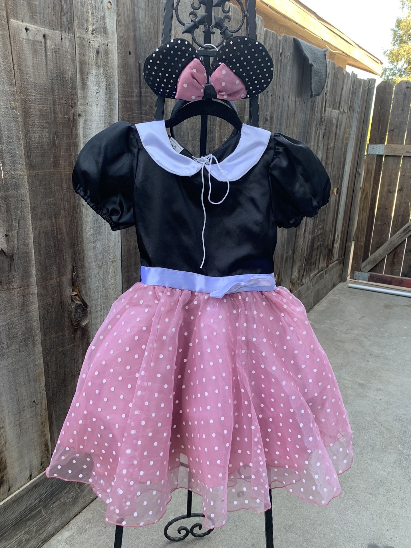 Traje de Mickey mouse vestido de Mickey mouse talla ocho