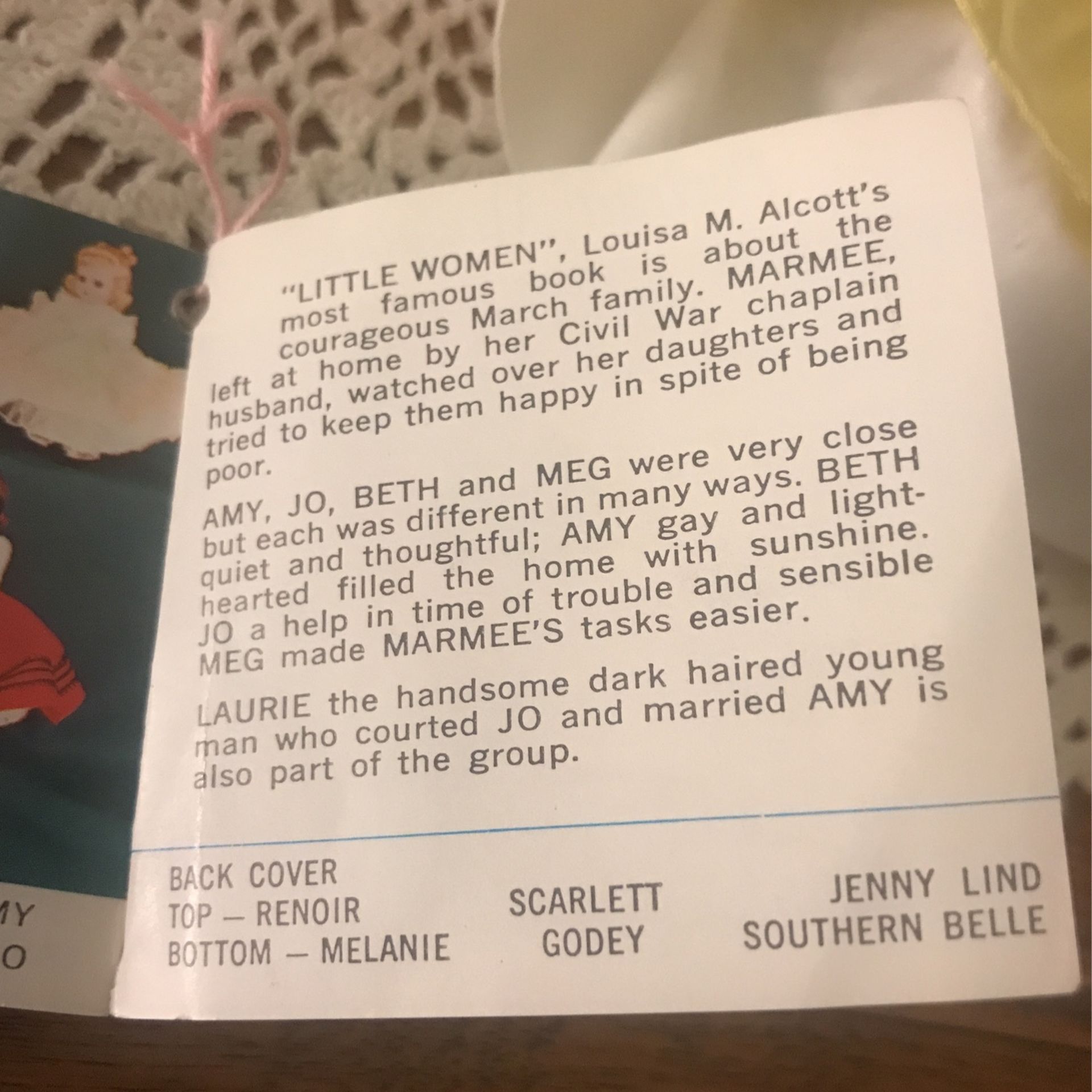 Madame Alexander little women dolls