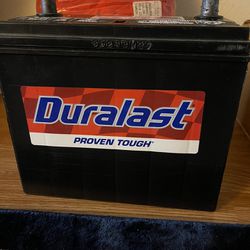 Duralast Forklift Battery Gently Used Good Condition Working  Thumbnail