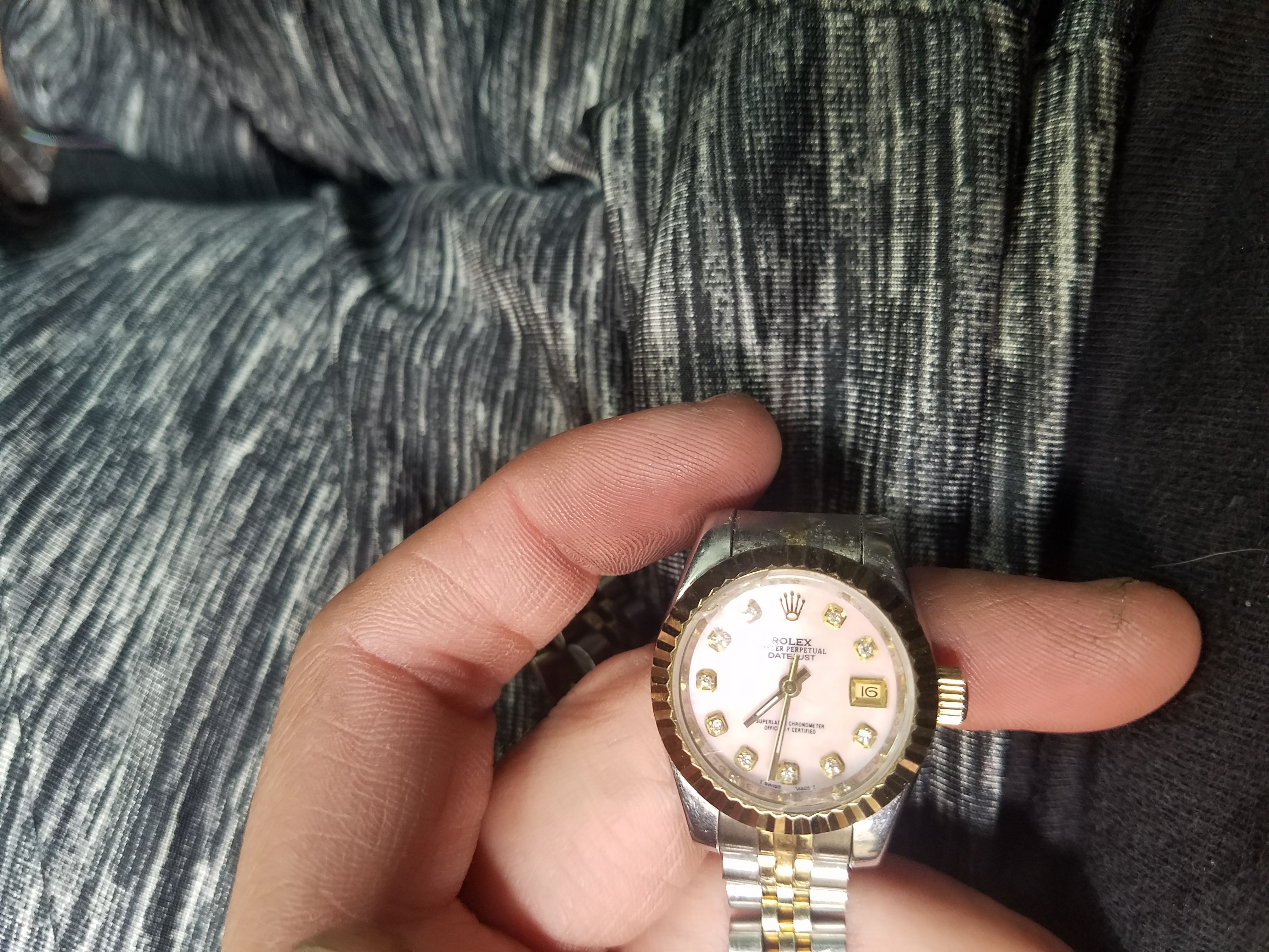 Womens Rolex Oyster Perpetual Datejust Geneve 72200 cl5 Pink for Sale in Bremerton, - OfferUp