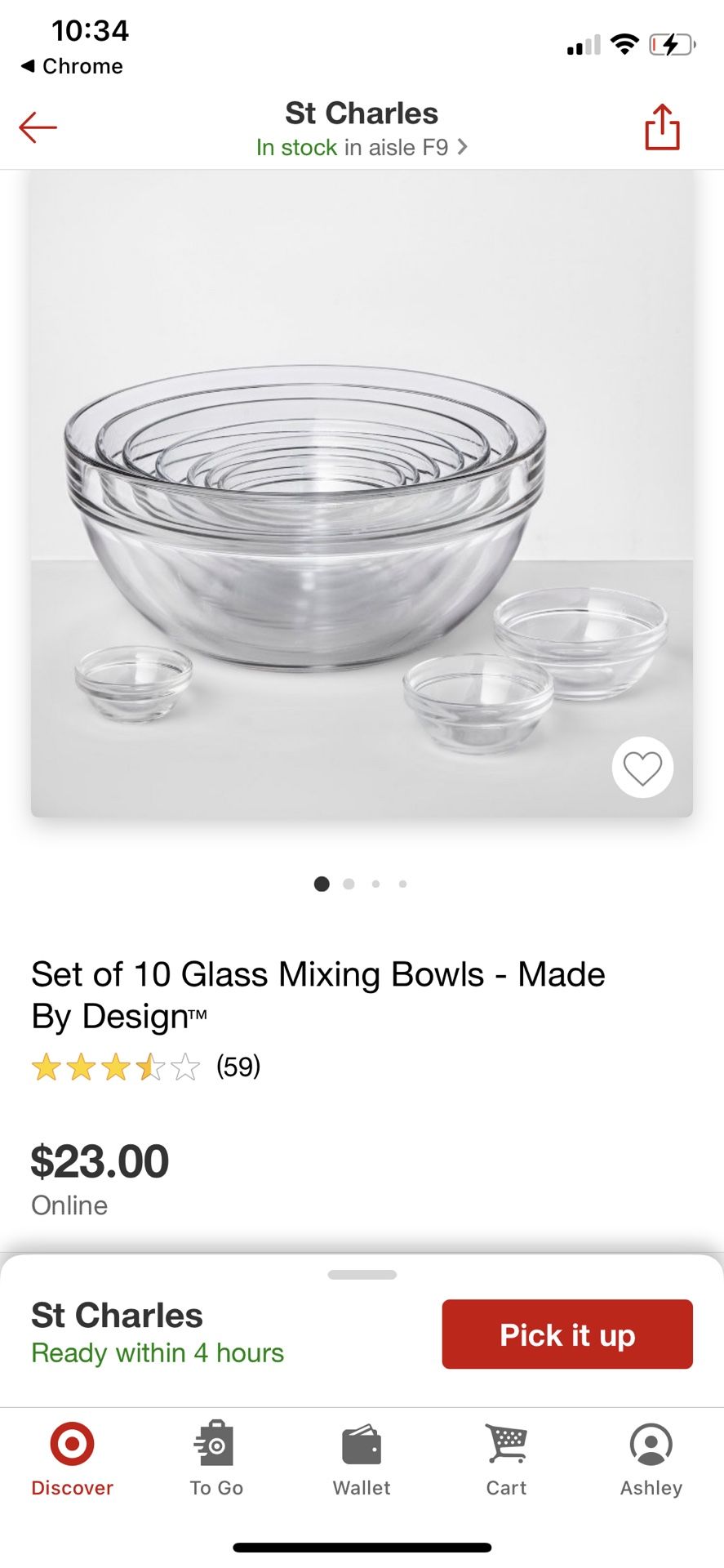 Five million glass mixing bowls