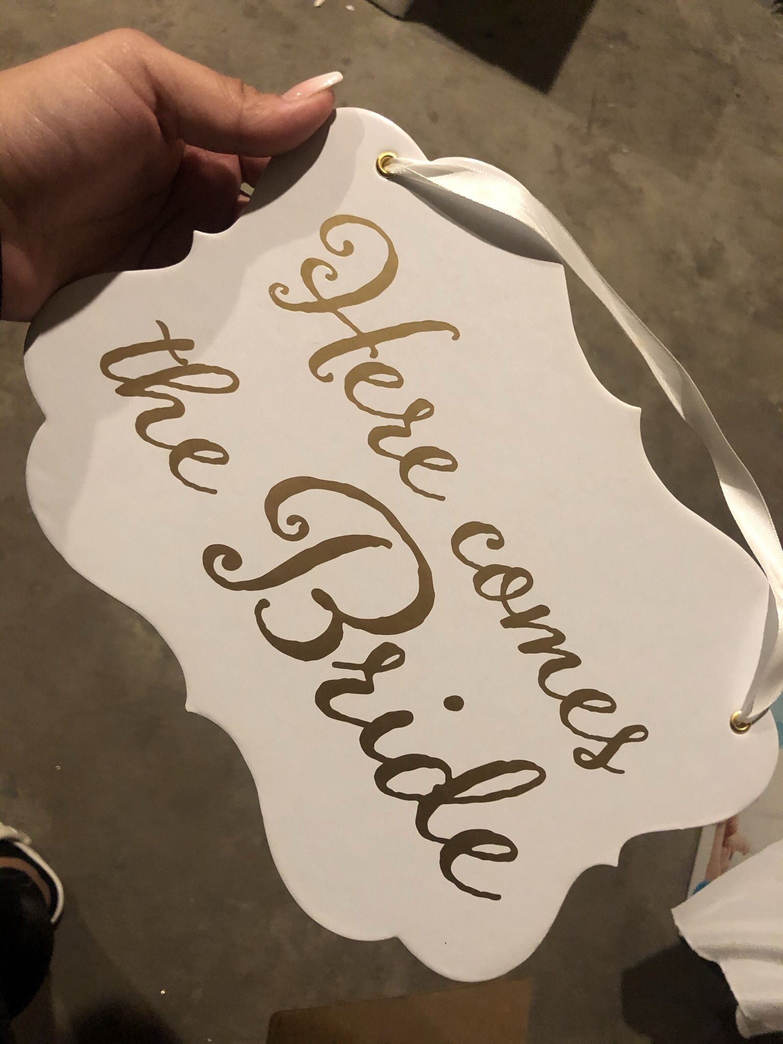 Wedding Decor - Sign