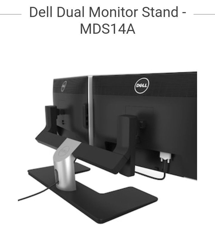 Dual dell monitor stand. MDS14A