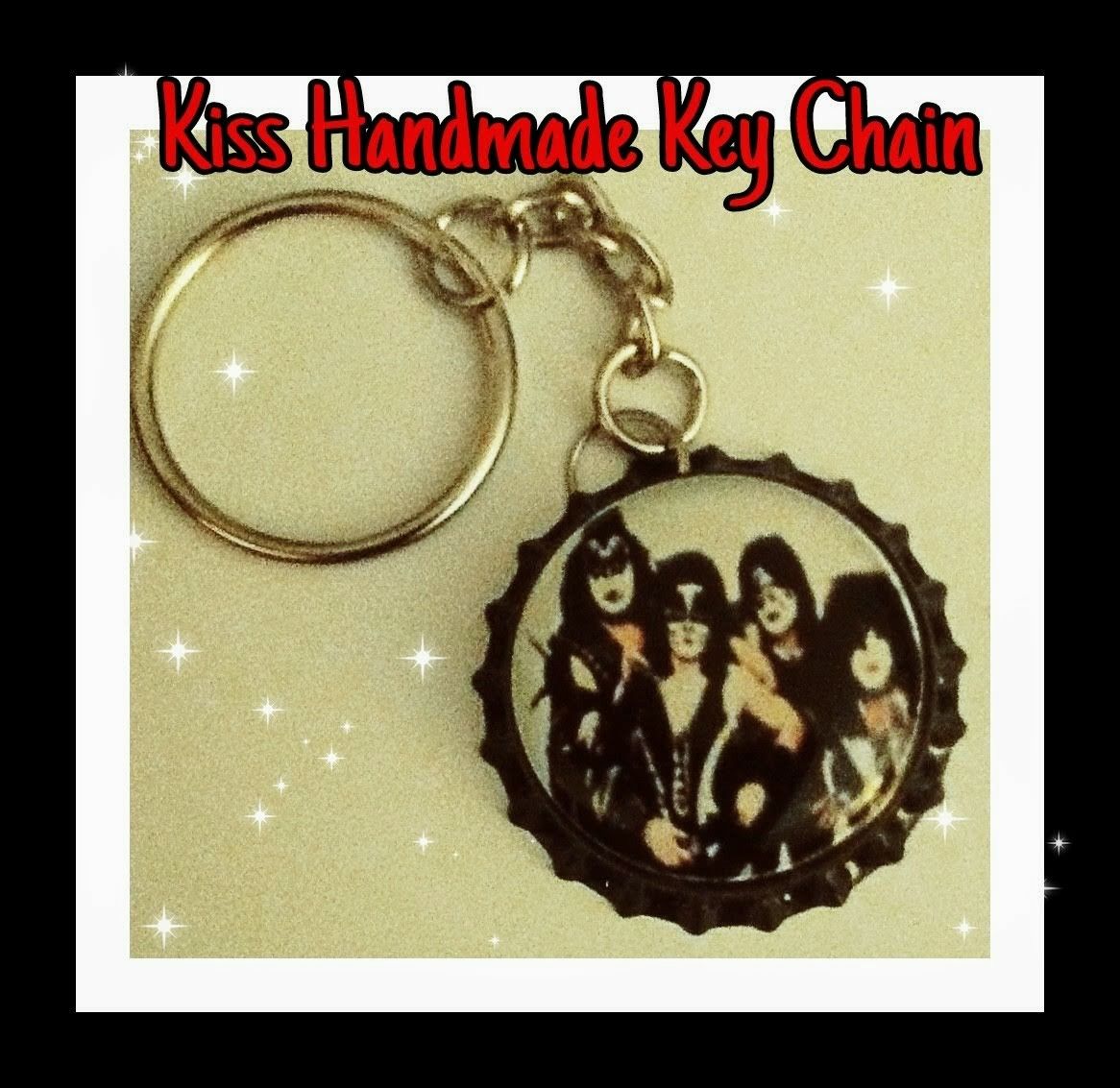 KISS INSPIRED KEYCHAIN