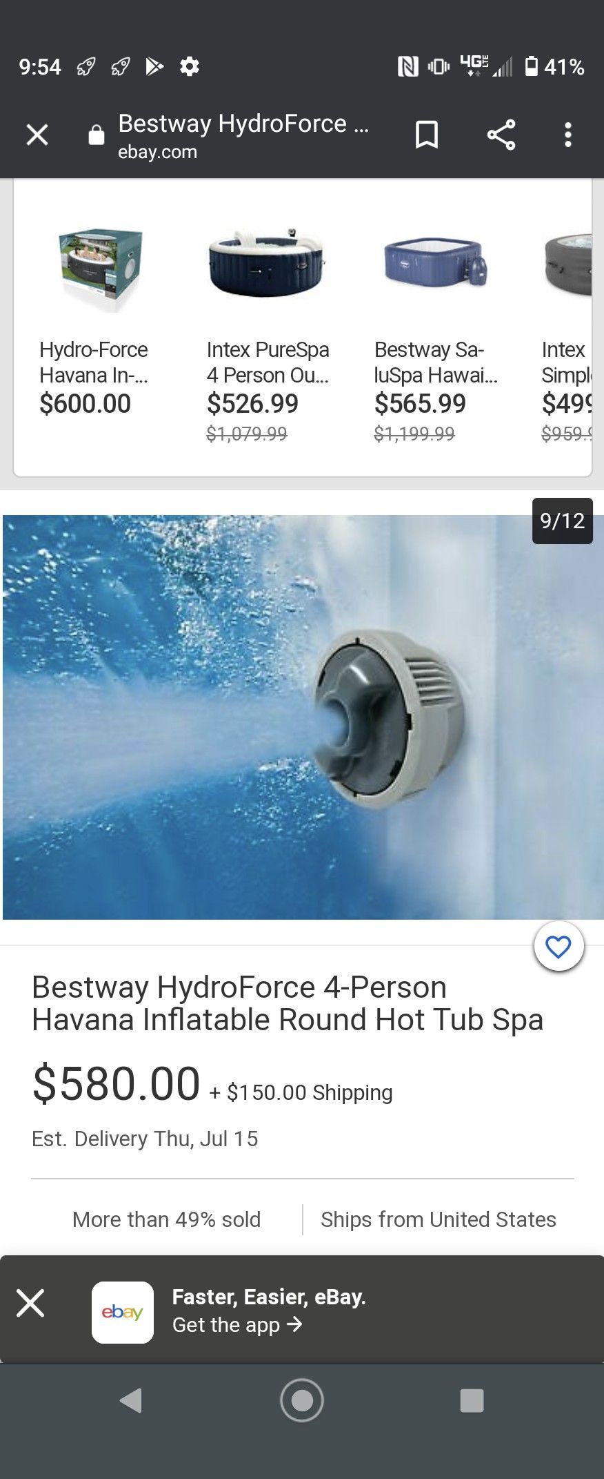 Inflatable Hot Tub