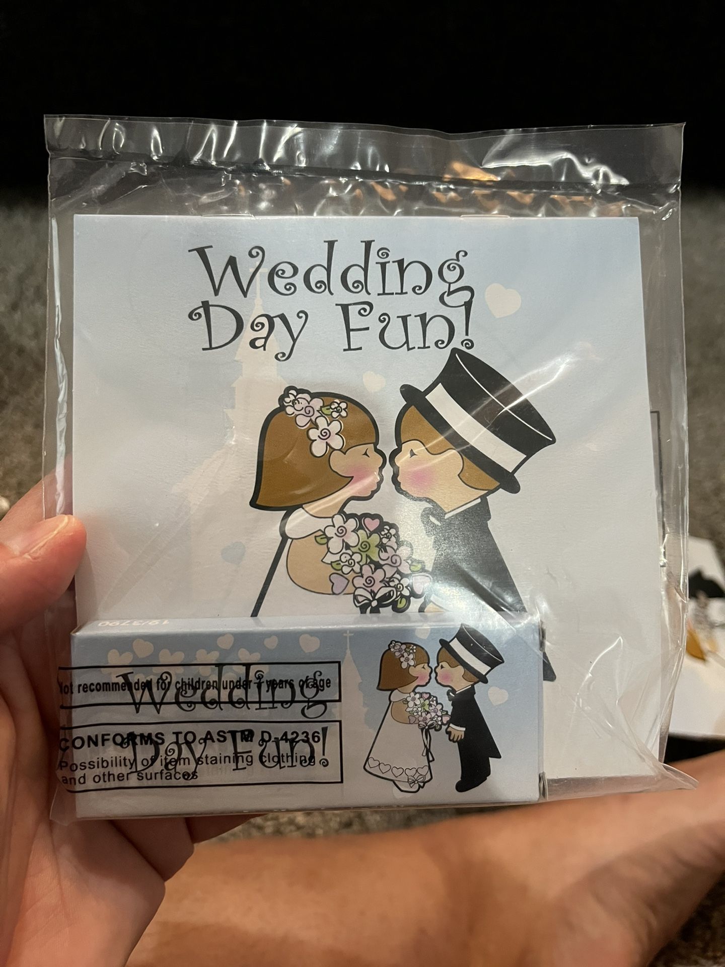 Kids Table Activity Books And Bags -wedding