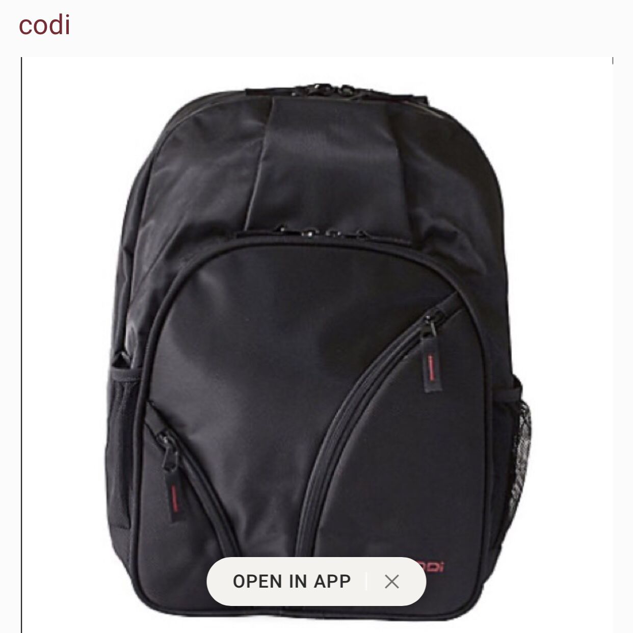 Code i laptop backpack new