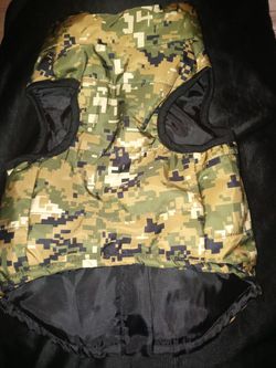 Camo Vest For Small Dog Thumbnail