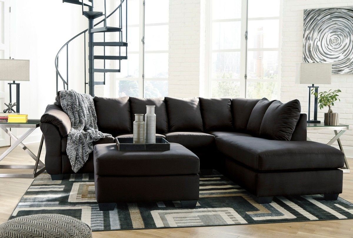 🌼Darcy Black RAF Sectional