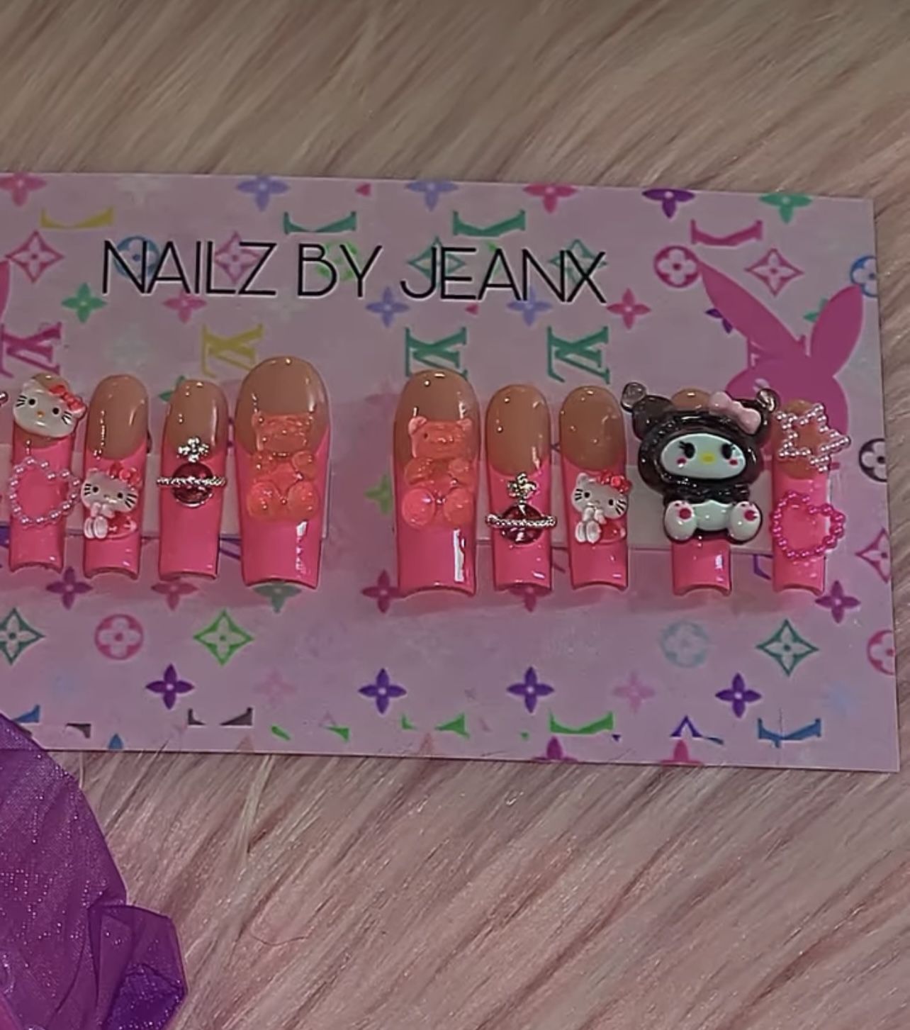 Custom Acrylic Nails