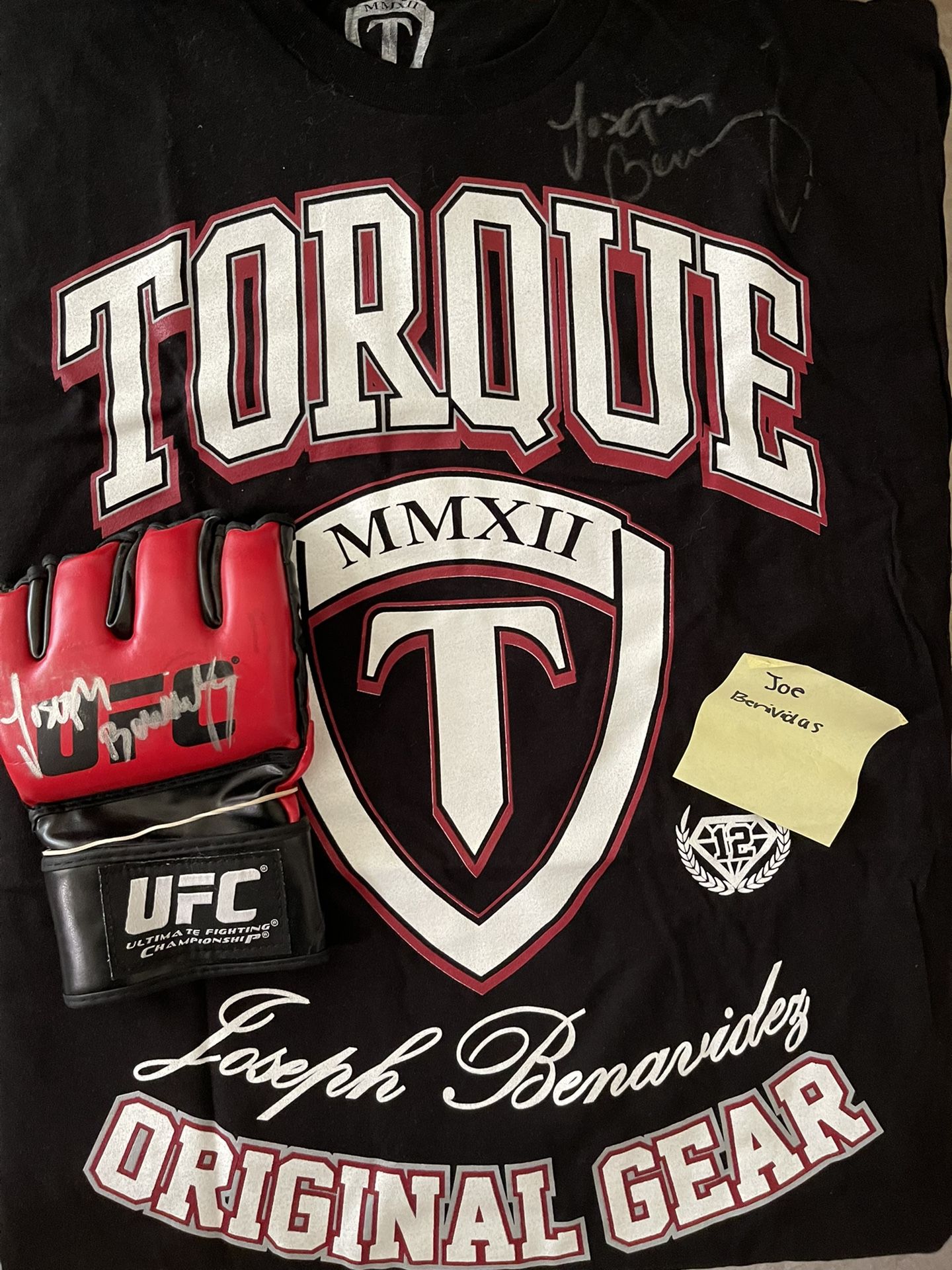 Signed UFC Memorabilia