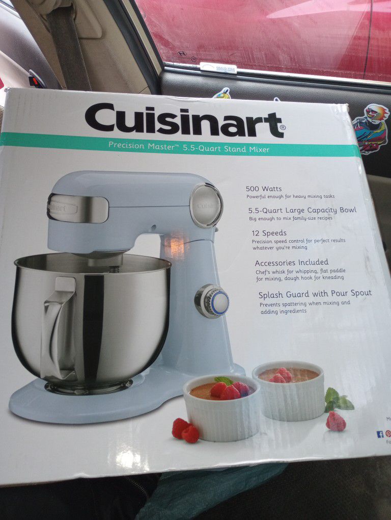 Cuisinart  5quart Mixer Post Will Be Deleted Once Sold New