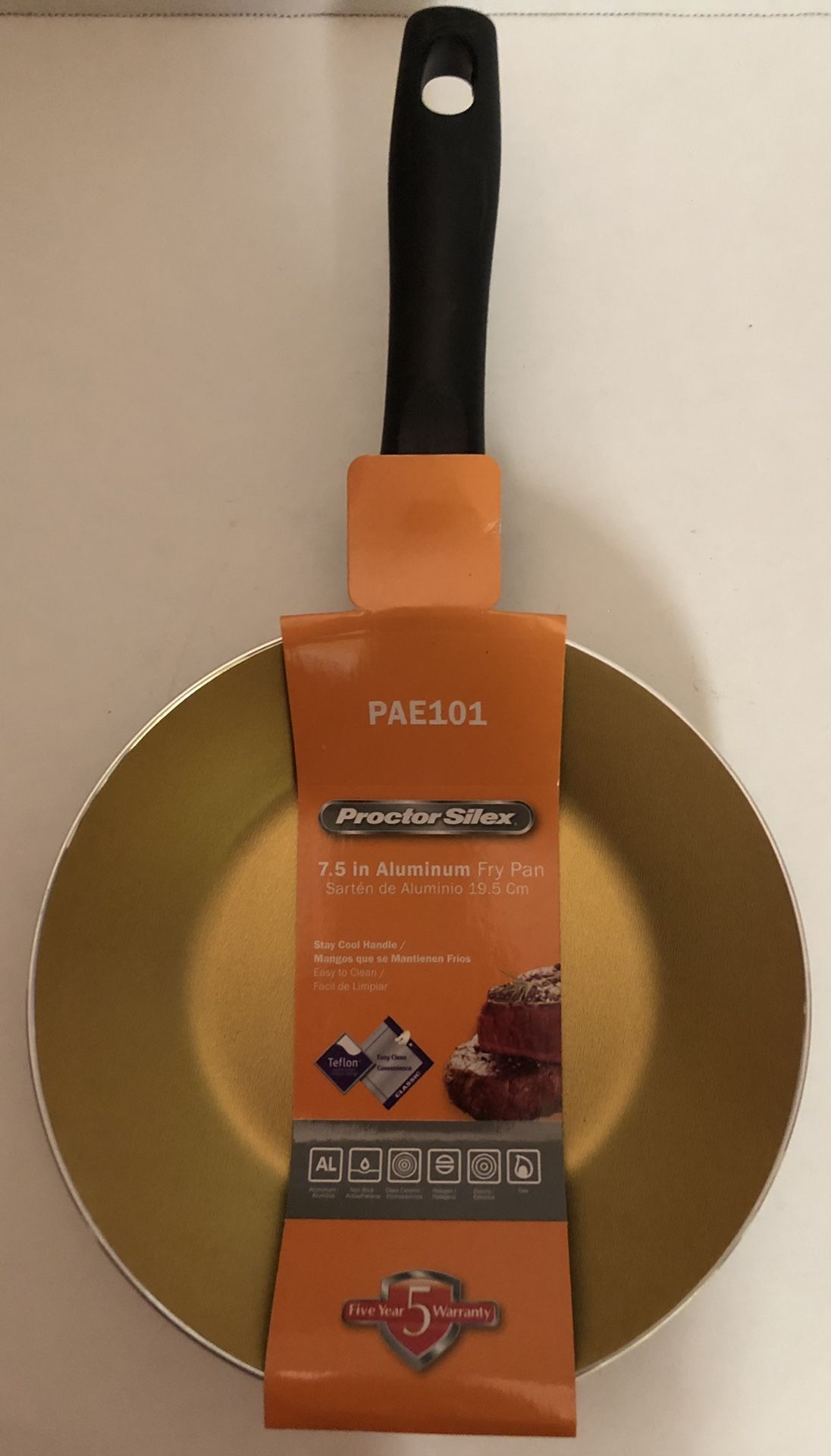 🙋♀️ Proctor Silex Gold Aluminum Pan - 7.5”