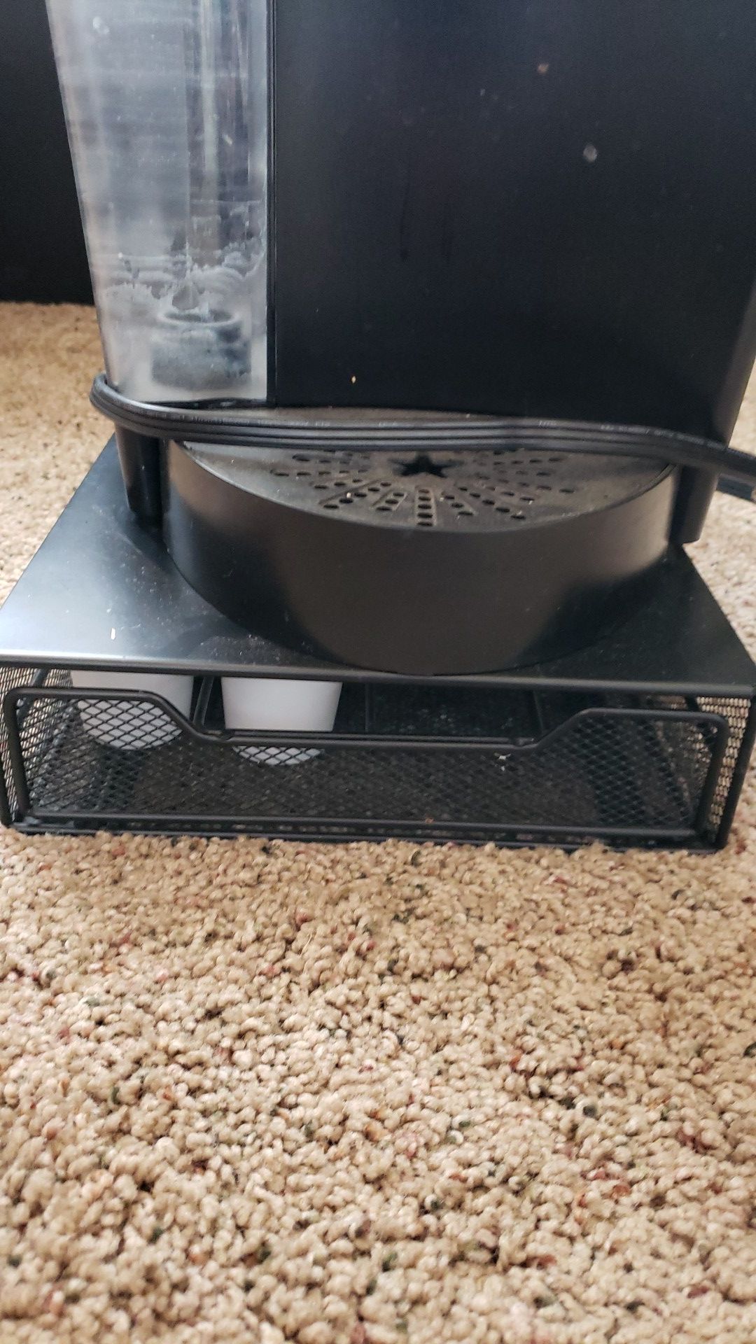 Keurig with basket