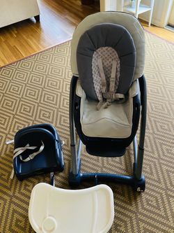 Graco Adjustable High Chair With Booster Seat Thumbnail