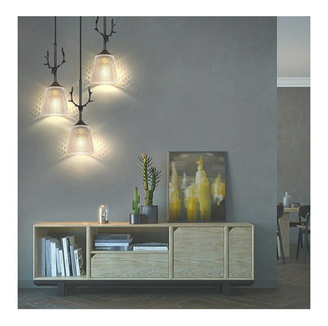 3 Light Pendant Lighting, Adjustable