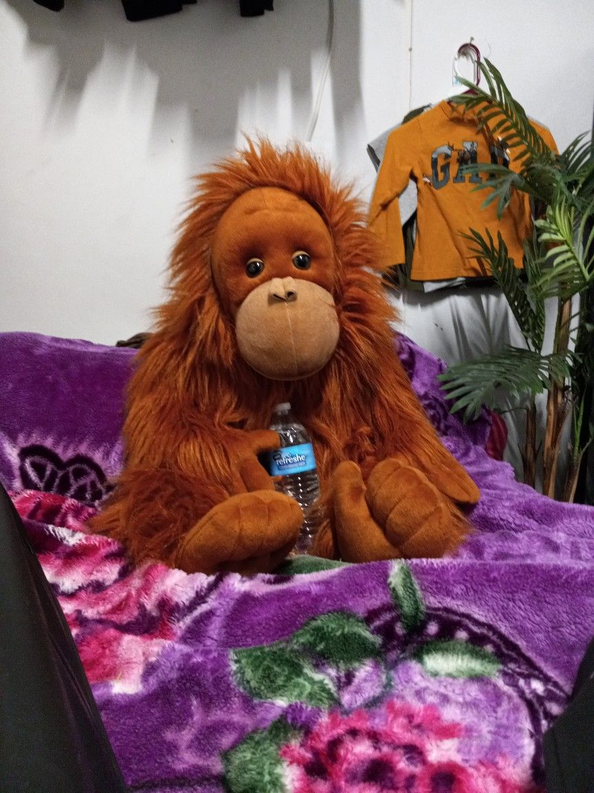 Monkey Stuffed Animal Toy Bear Kids
