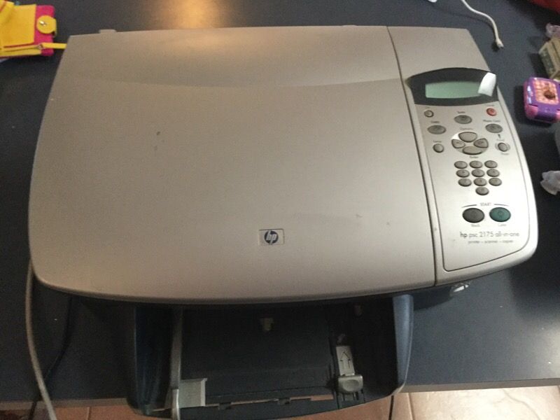 Printer scanner copier needs ink