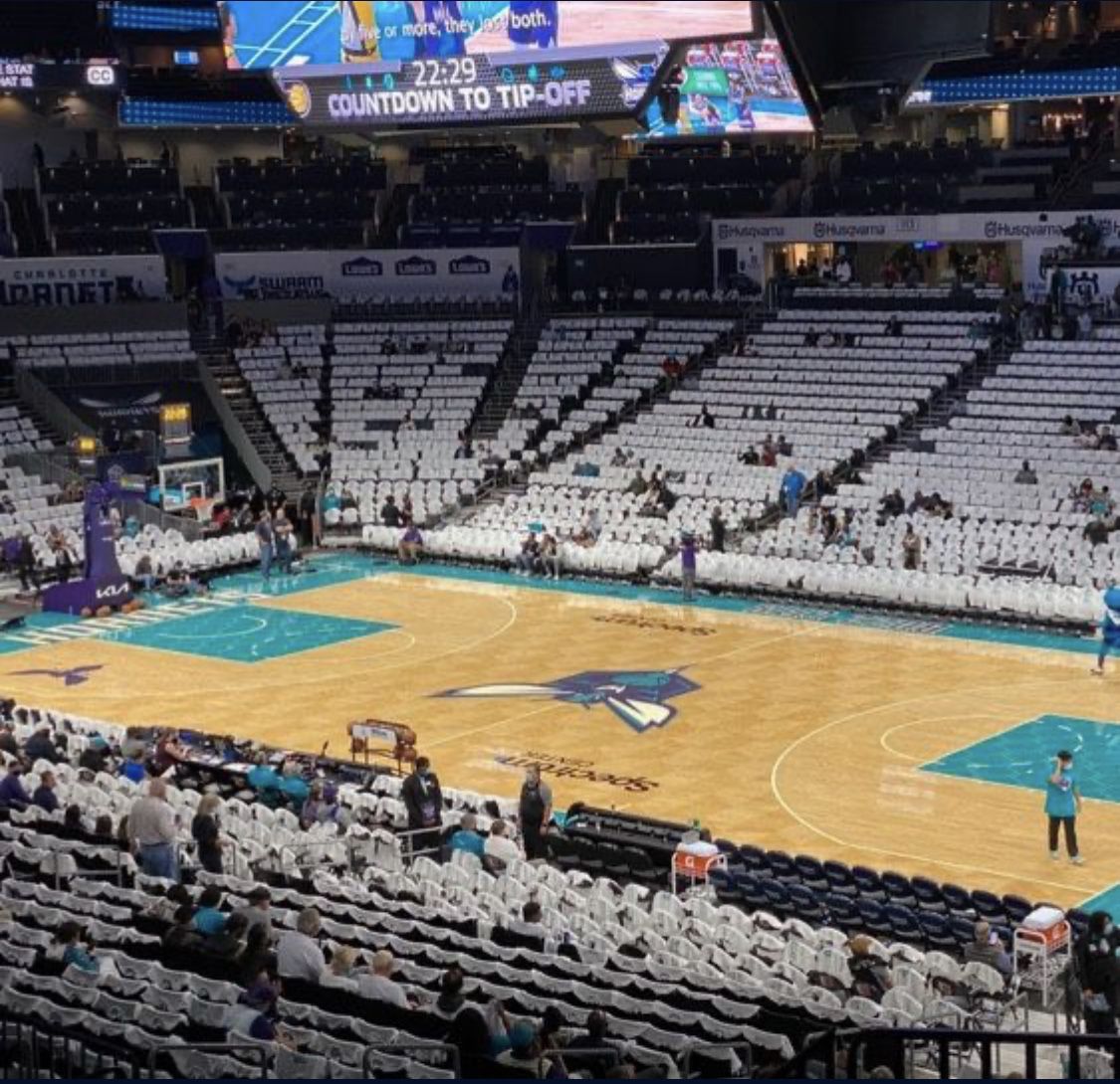 Hornets Vs Cleveland Cavaliers Nov. 1 Section 103 Row AA Seat 31 And 32