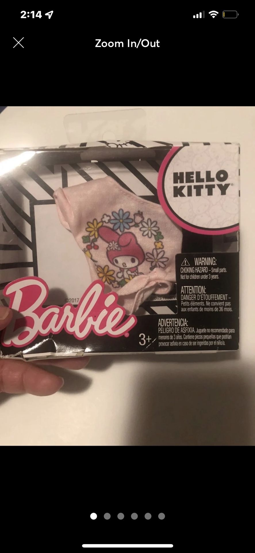 NEW! Barbie & Fashions Hello Kitty