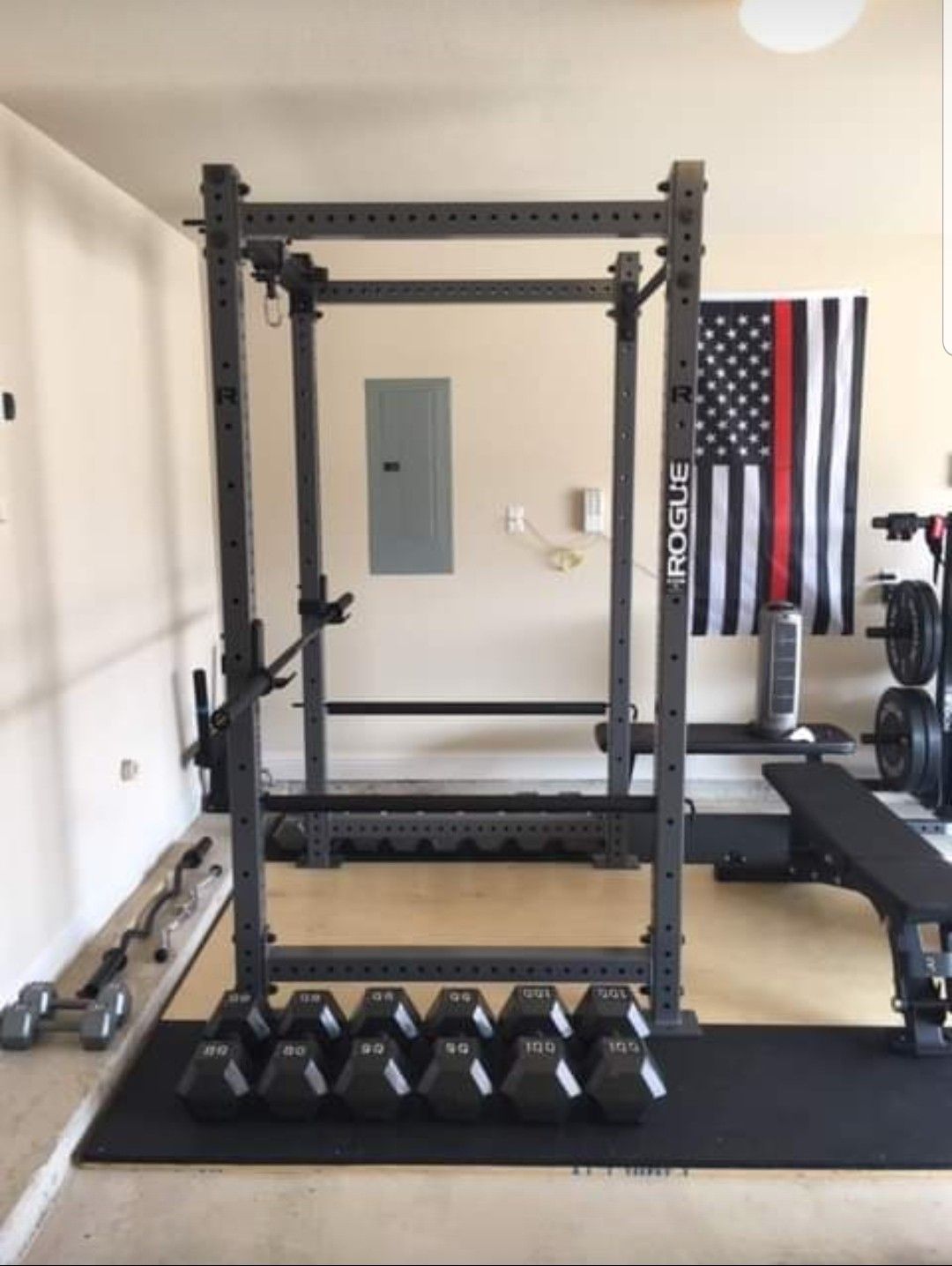 Rogue Fitness Rml 490 Squat Stand Power Rack Monster Lite Rml490 W