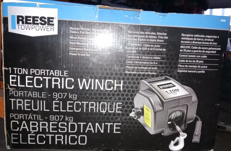 Winch Electric 1Ton