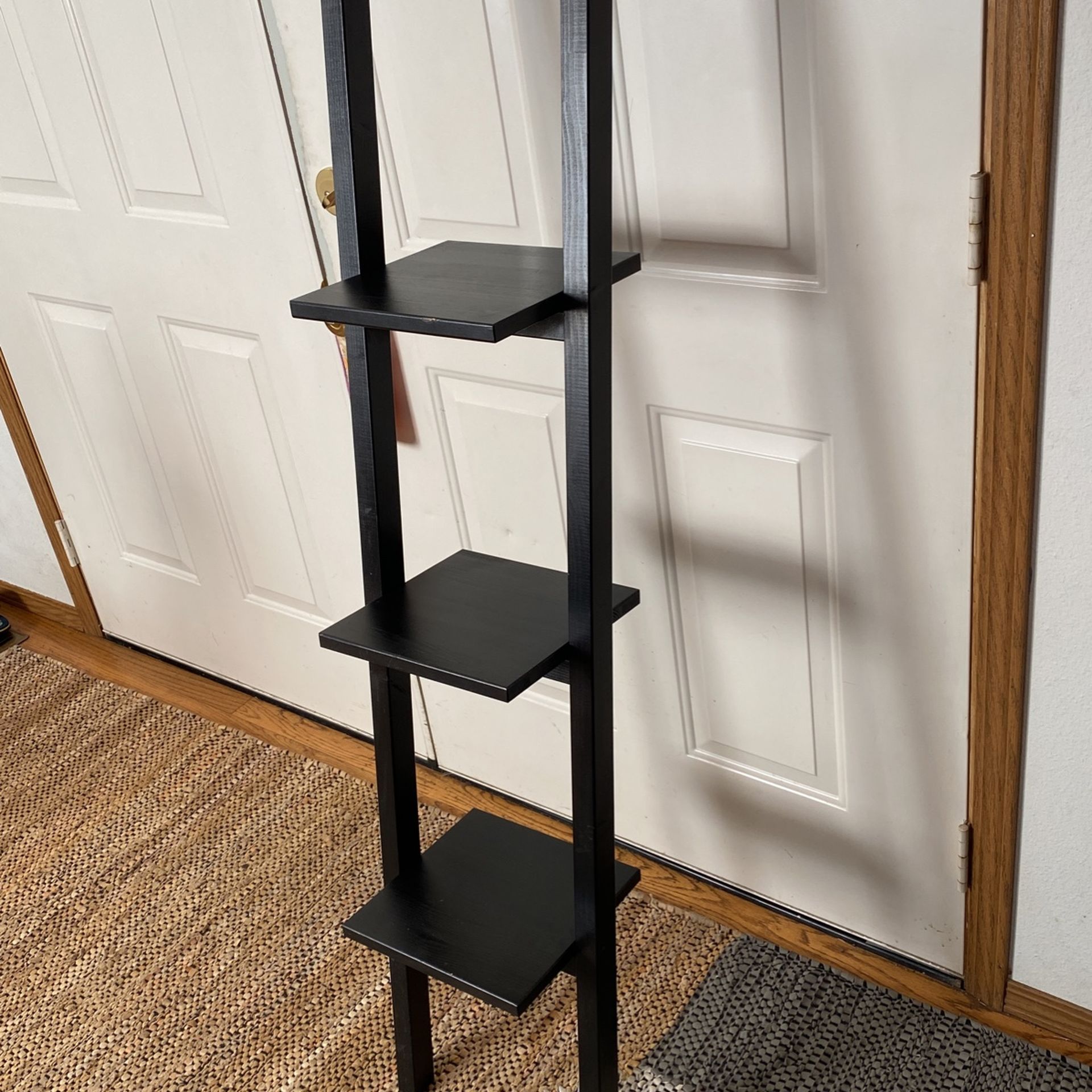 IKEA Black Ladder Shelf