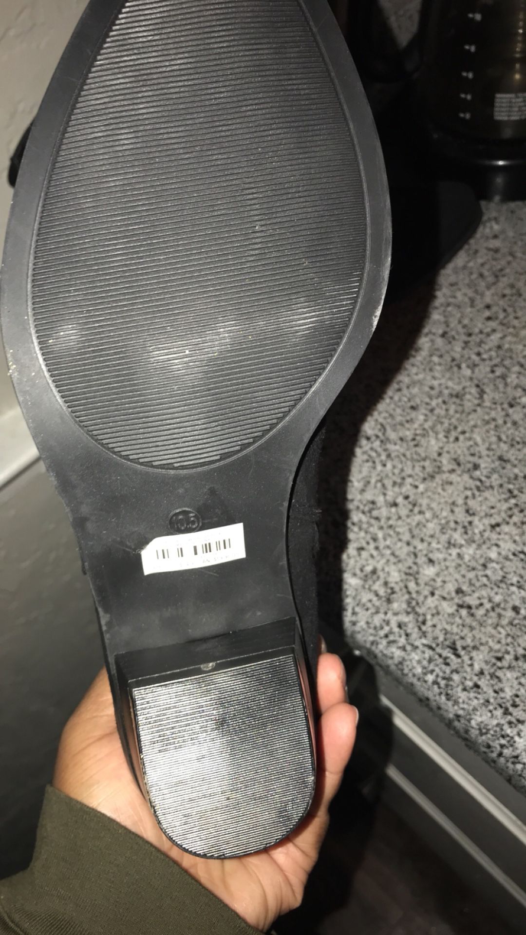 Black ankle boots
