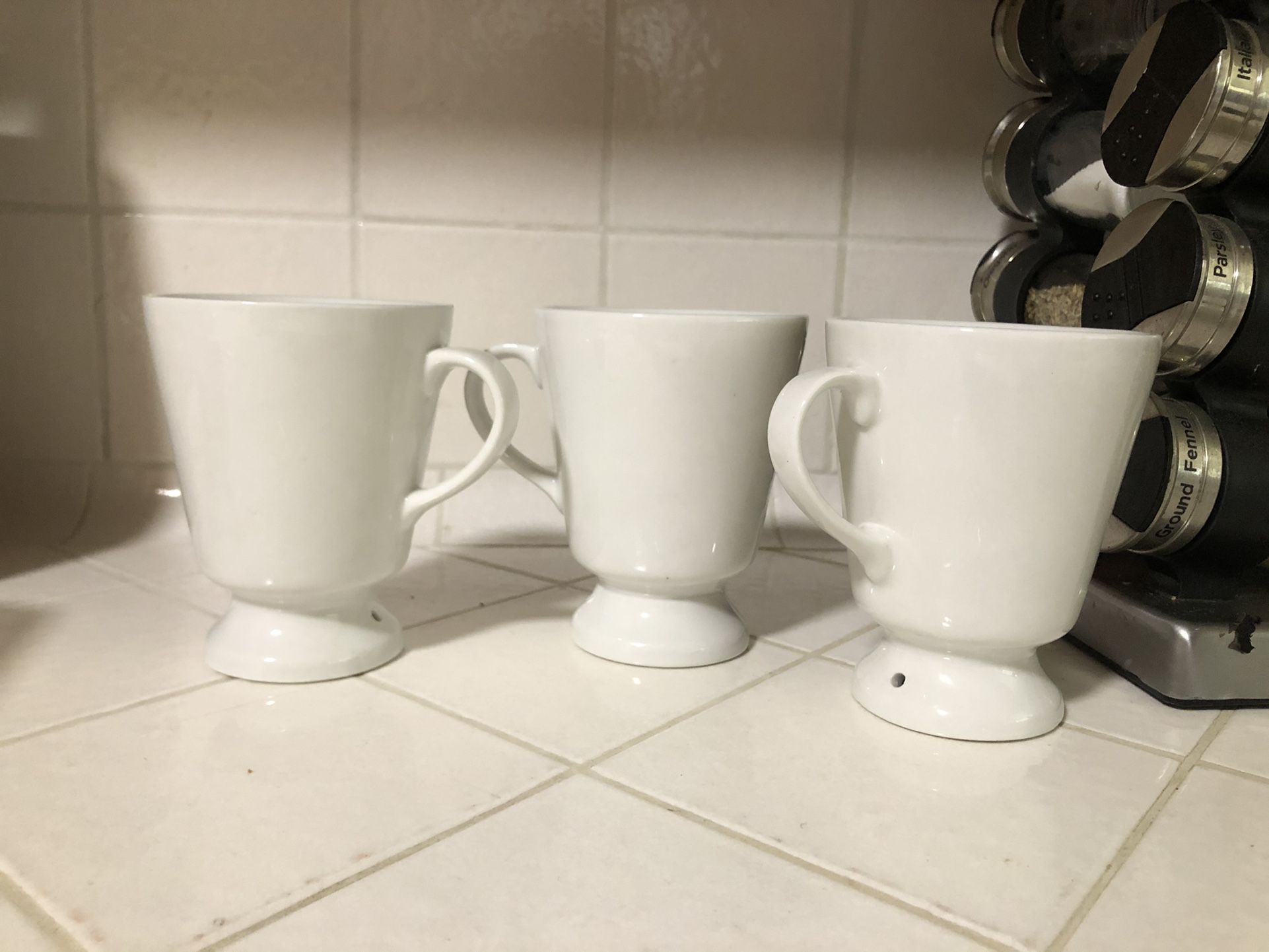Classic Tea/Coffee Cups (White)
