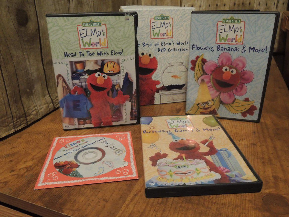 The Best Of Elmos World 3 Dvd Set Bonus Dvd For Sale In Las Vegas Nv Offerup