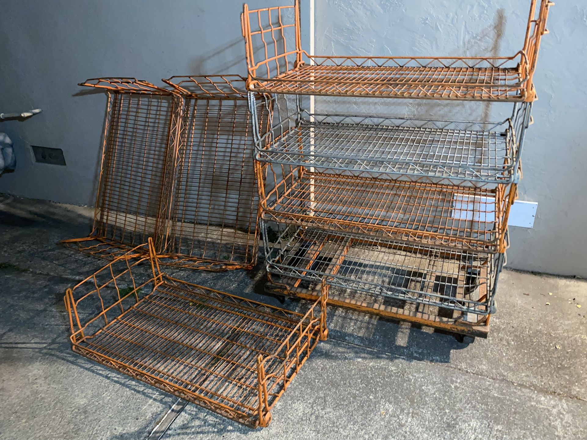 Garage/Tools/ Storage metal racks