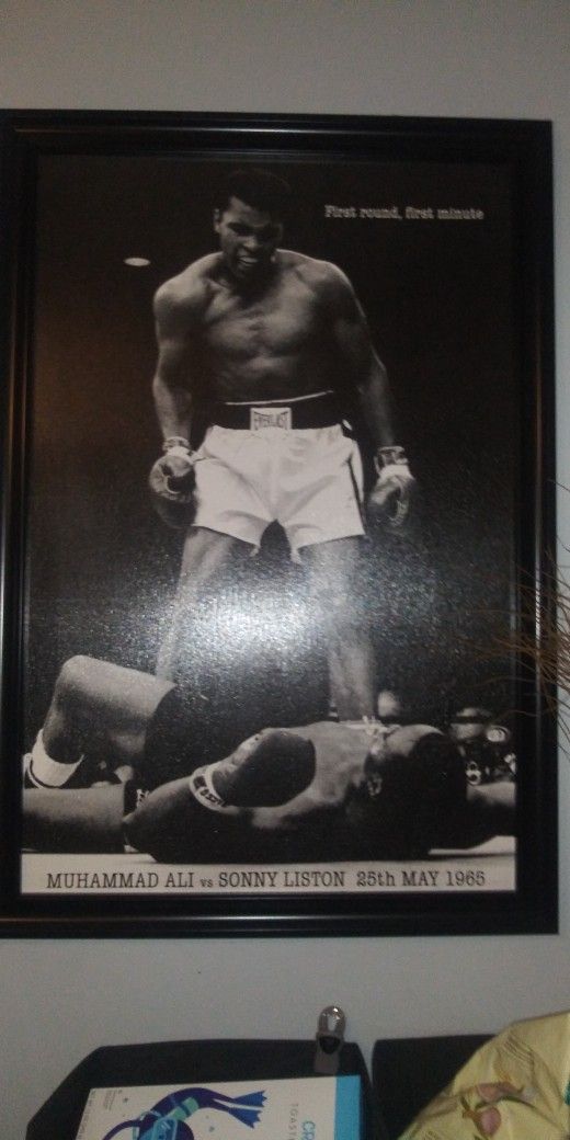 Muhammad Ali Framed Picture & More!