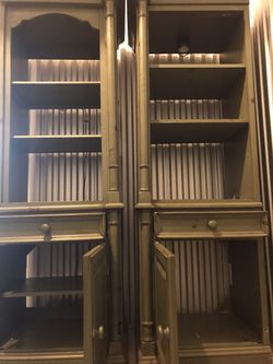 Armoire Cabinet & Bookshelf’s Set Thumbnail