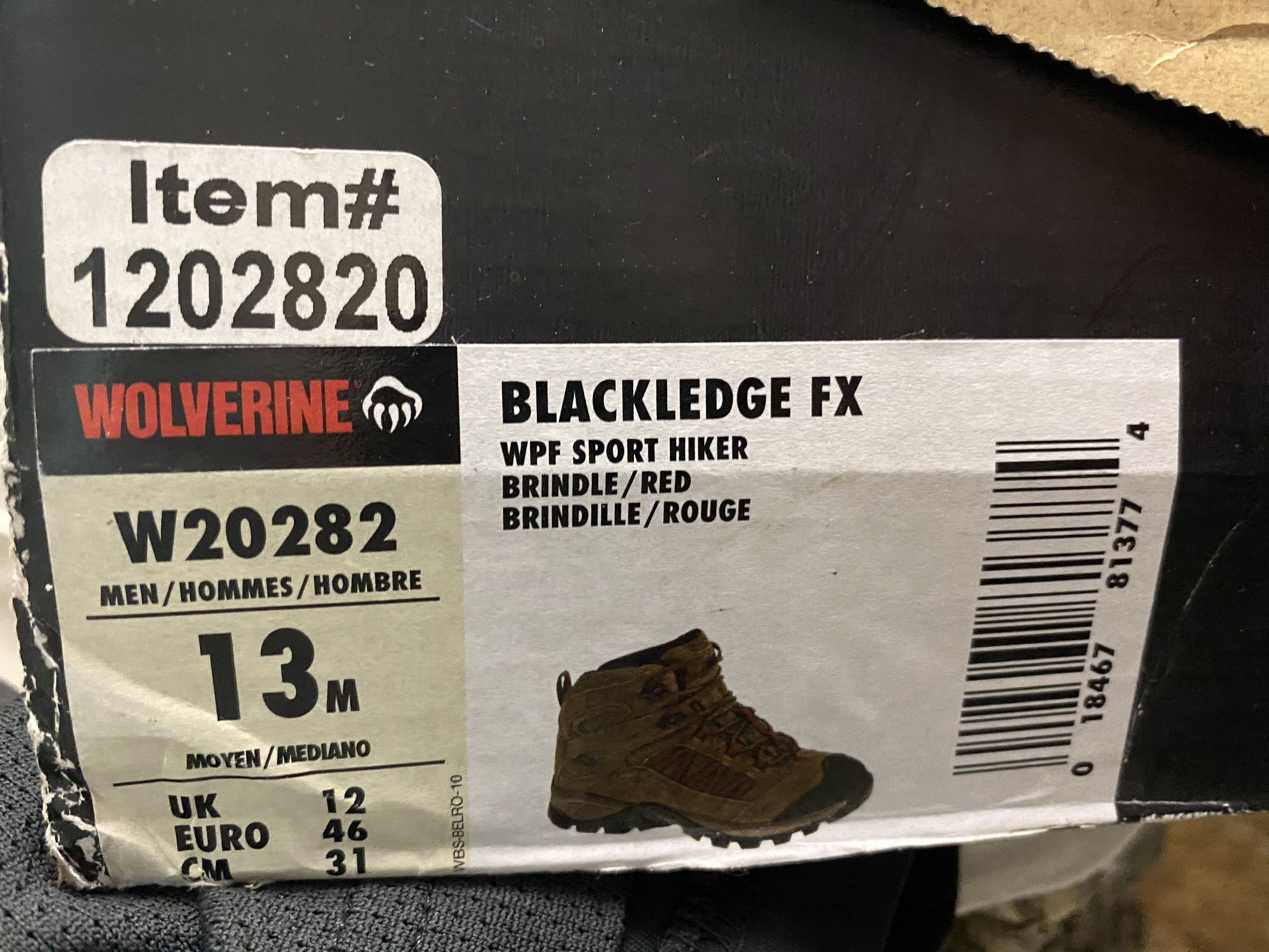 Wolverine Blackledge FX Boots Shoes