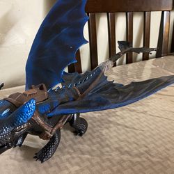 Giant Fire Breathing Toothless Action Figure 20” Thumbnail