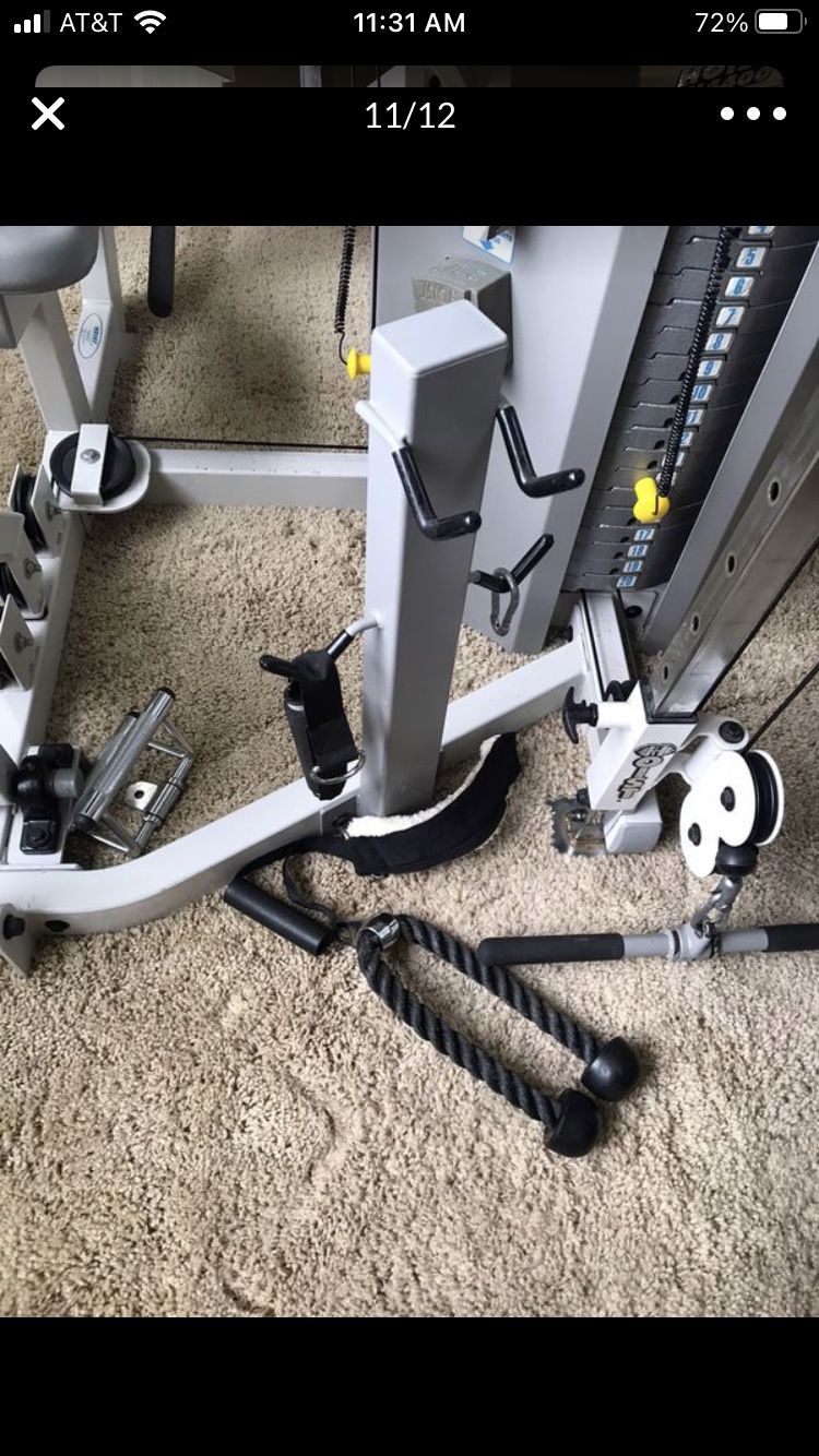 Hoist Commercial Grade Gym With Weights