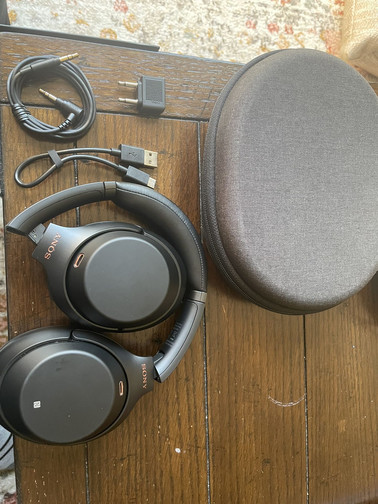 Sony WH1000-XM3 Wireless Headphones - Black