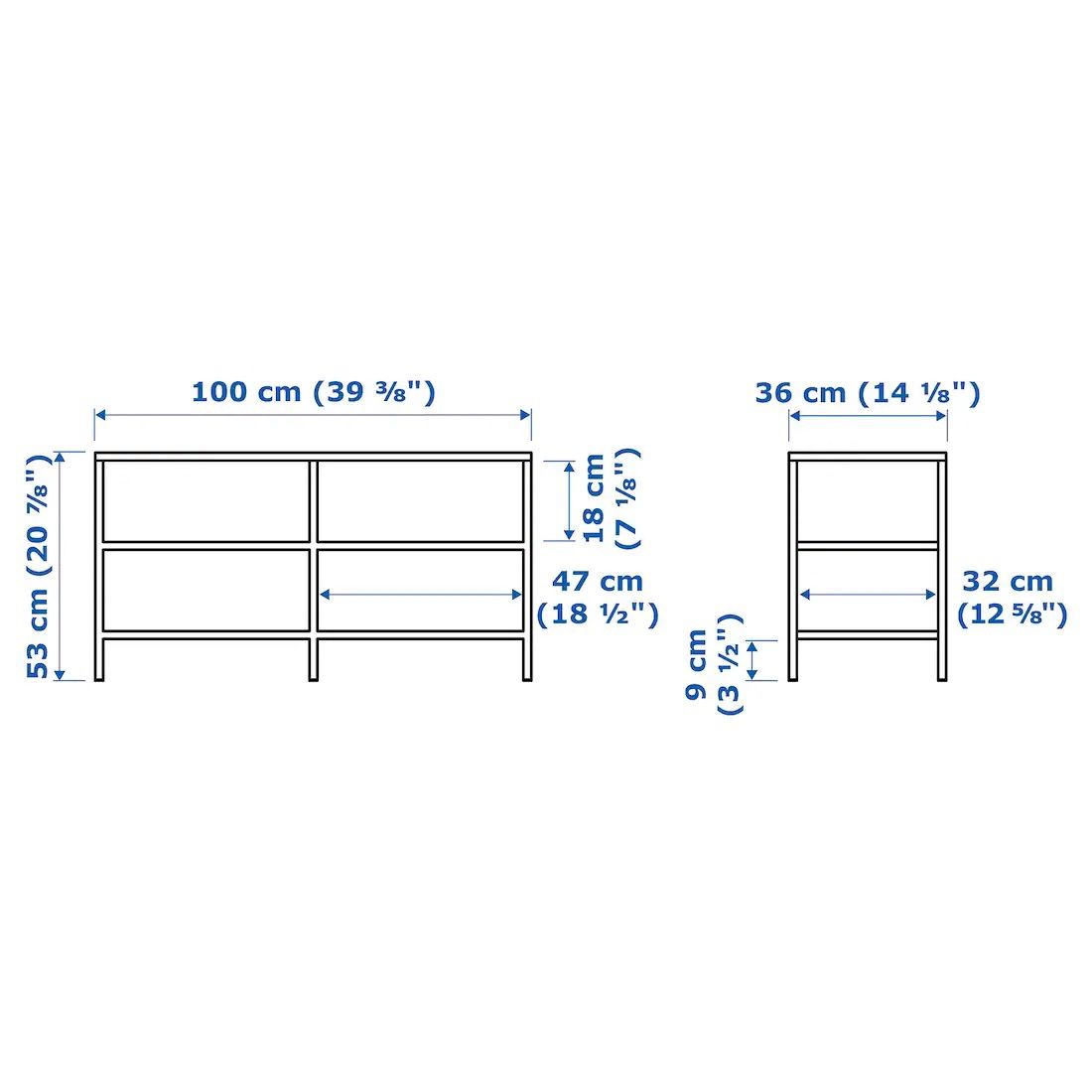 Tv Stand 21”X40”
