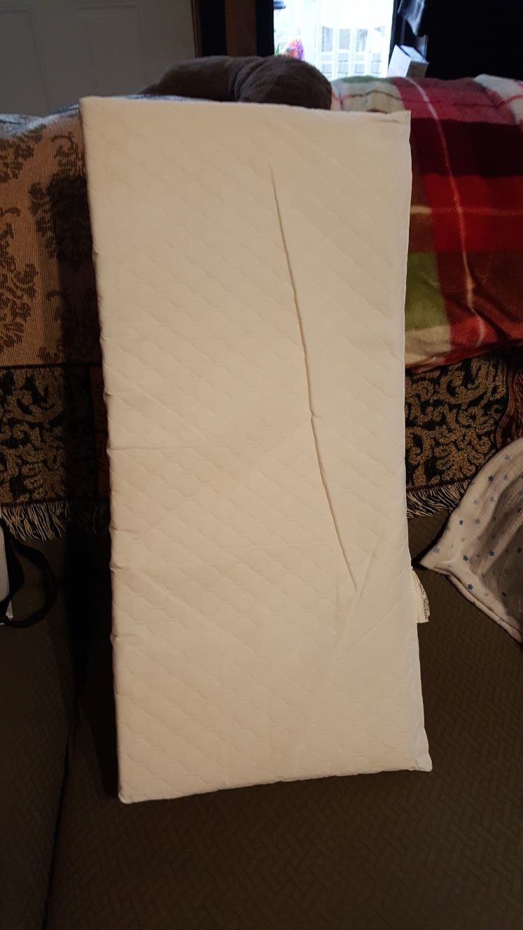 Baby bed wedge helps with acid reflux or GERD