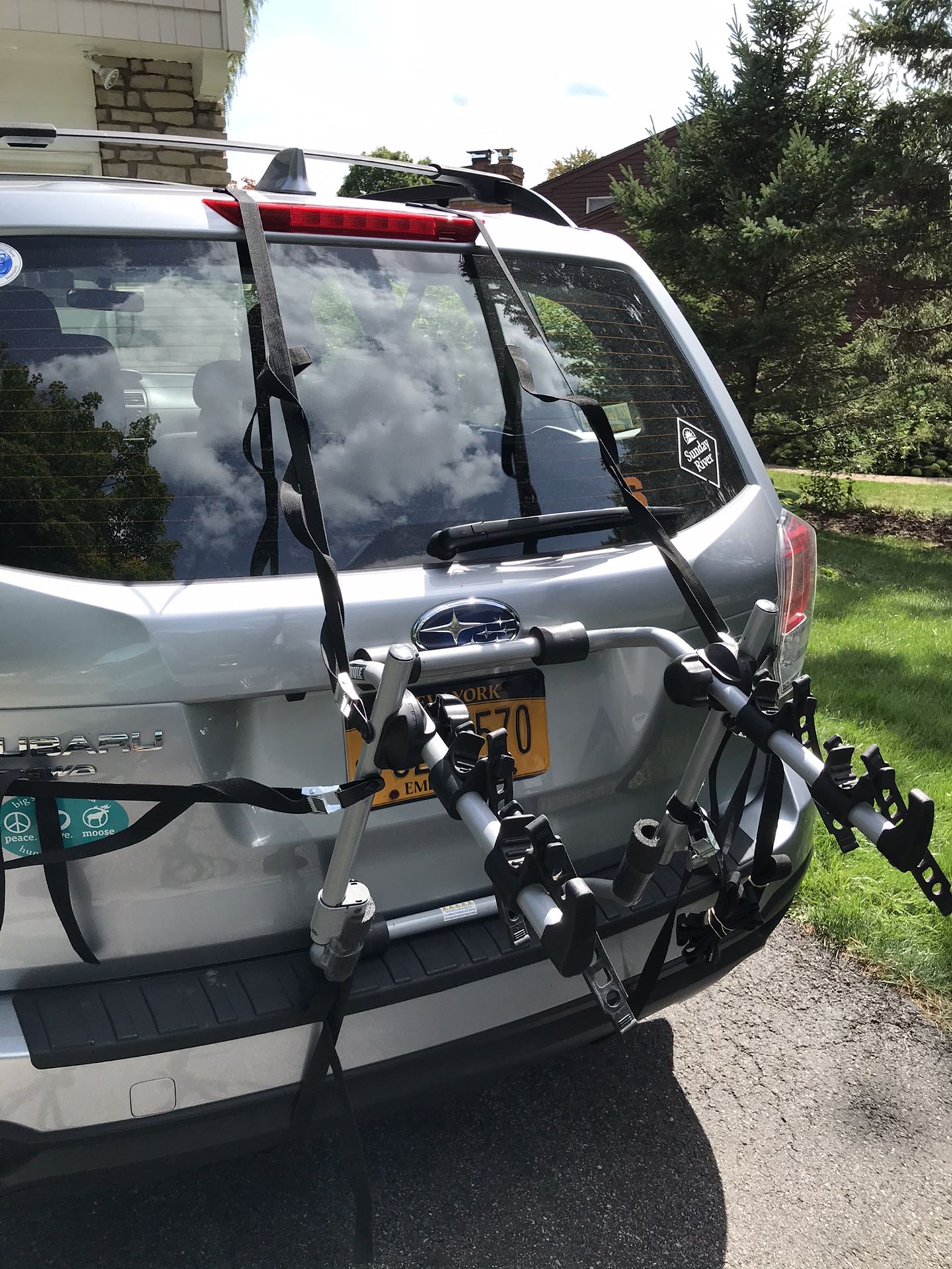 Thule bike rack